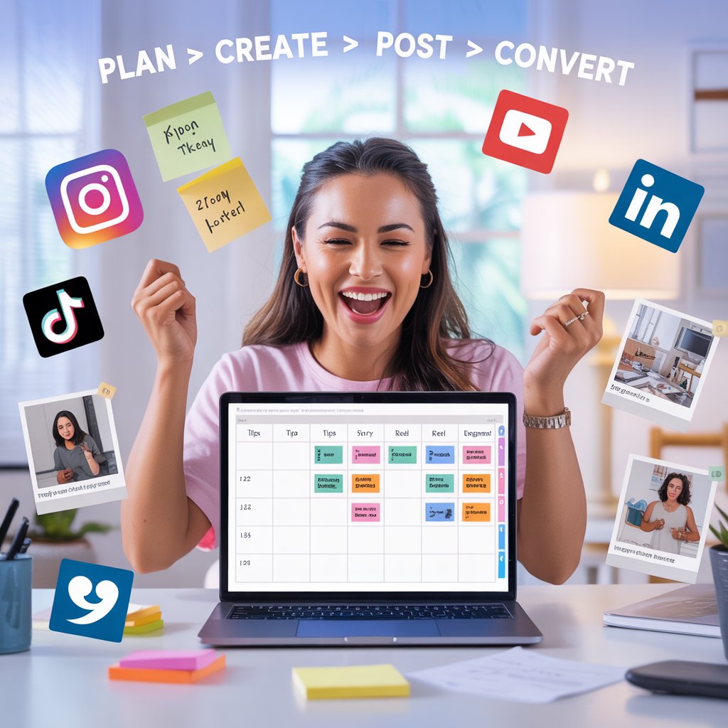 From Idea to Post Creating a Social Media Content Plan That Converts